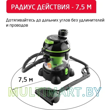 Пылесос Arnica Hydra Rain ET12101 (зеленый) картинка 6